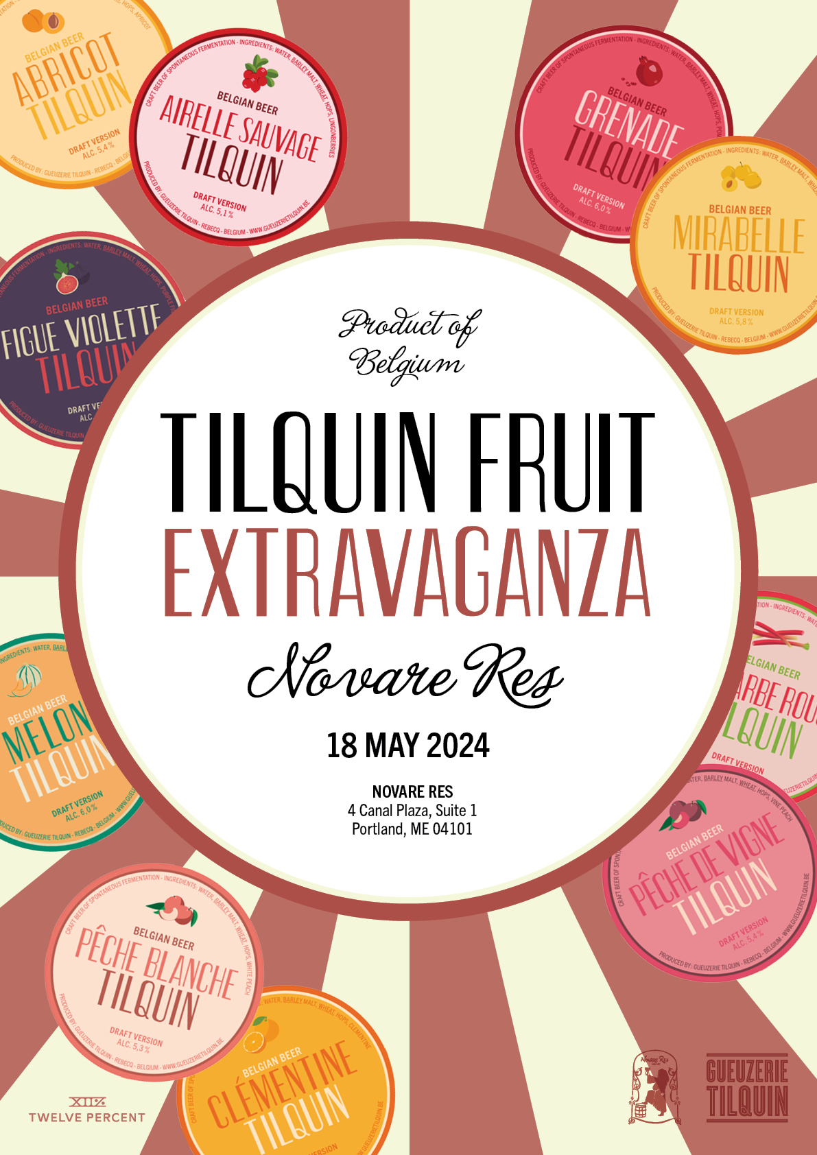 Tilquin Fruit Extravaganza at Novare Res!